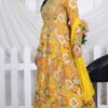 Classic Floral Anarkali Suit Set